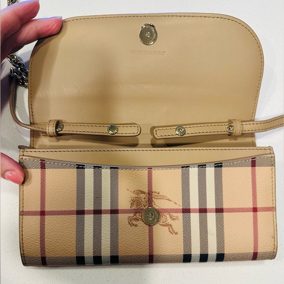 Burberry crossbody w/ card holder NWT - Picture 3 of 7